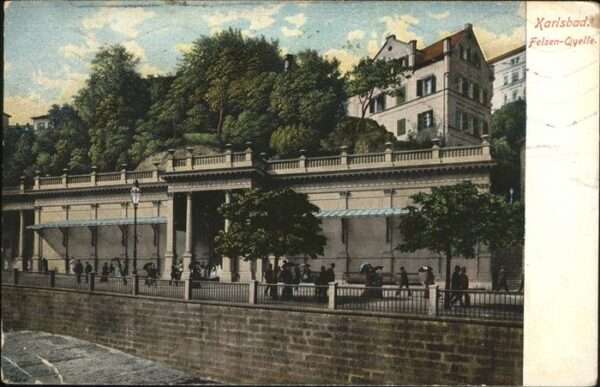 Karlsbad Eger Felsenquelle