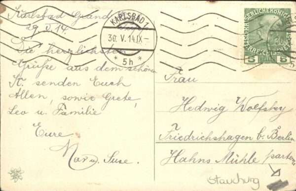 Karlsbad Eger Felsenquelle – Bild 2