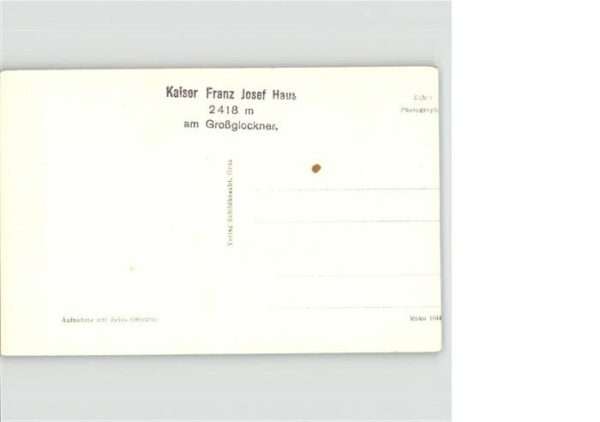 Grossglockner Kaiser Franz Josef Haus – Bild 2