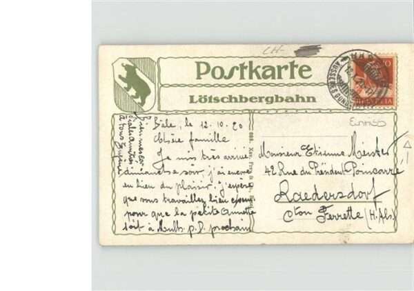 Spiez BE Panoramakarte – Bild 2