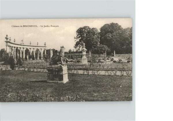 Beaumesnil Eure Chateau
Jardin Francais