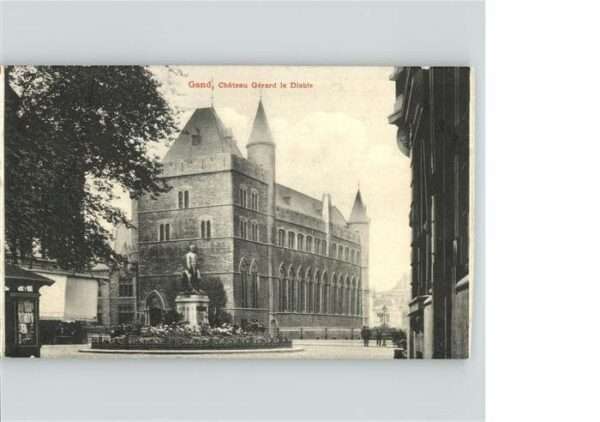 Gand Belgien Chateau Gerard le Diable