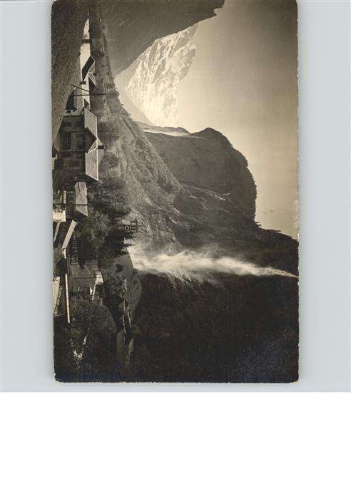 Lauterbrunnen BE Staubbach
Grosshorn