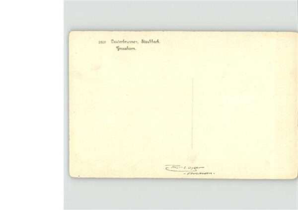 Lauterbrunnen BE Staubbach
Grosshorn – Bild 2