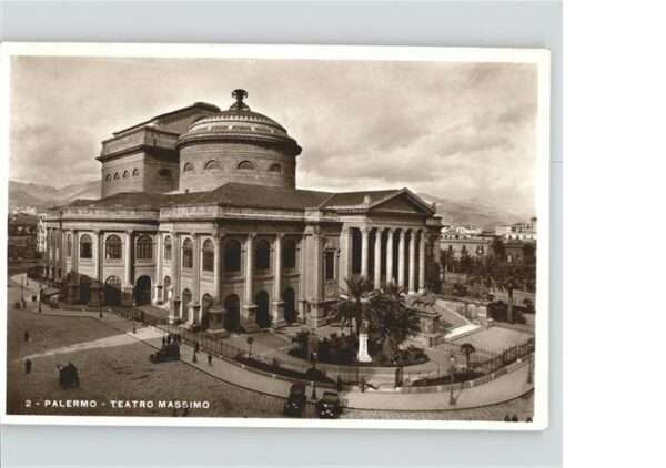 Palermo Sicilia Teatro Massimo