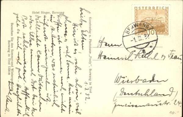 Berwang Tirol Hotel Singer – Bild 2