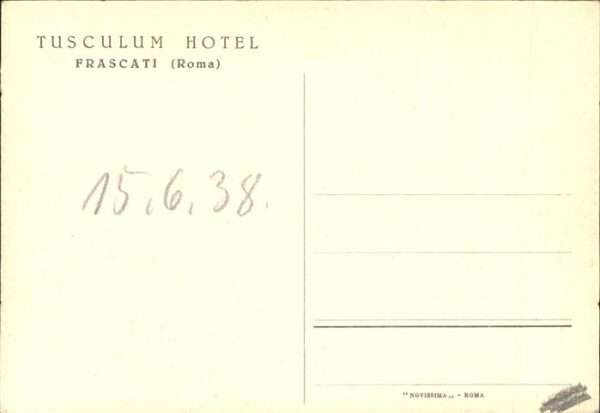 Frascati Tusculum Hotel – Bild 2