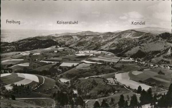 Kandel Breisgau Freiburg Kaiserstuhl Luftbild
