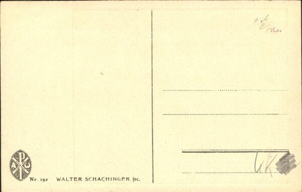Kuenstlerkarte Walther Schachinger – Bild 2