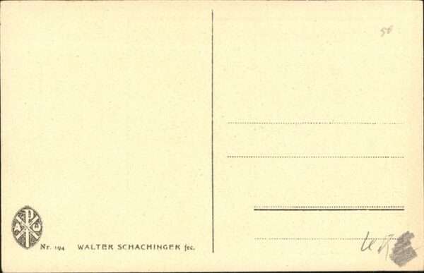 Kuenstlerkarte Walther Schachinger – Bild 2