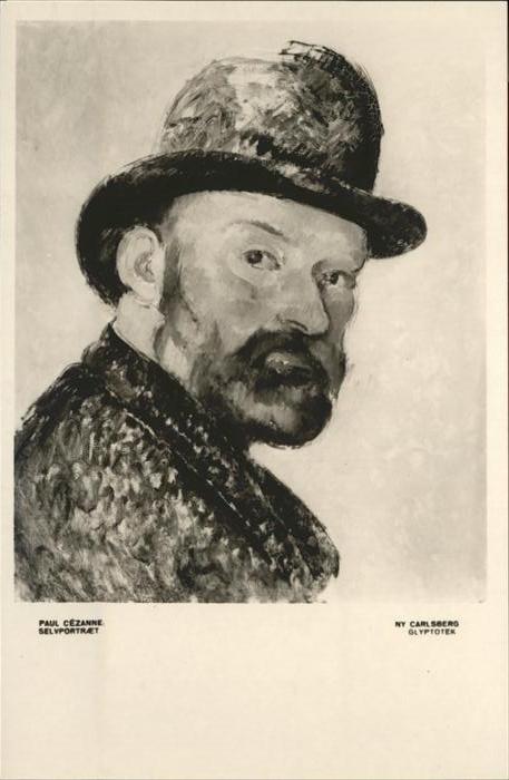 Kuenstlerkarte Paul Cezanne