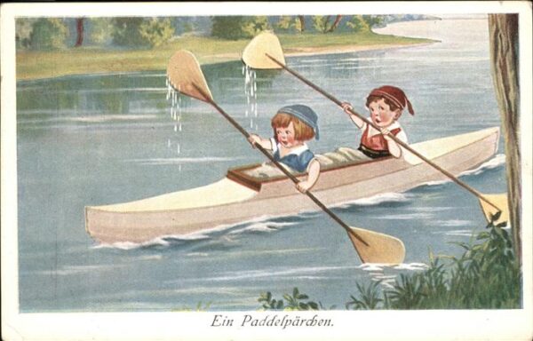 Paare Paddelpärchen