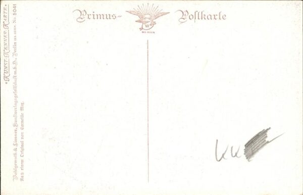 Kuenstlerkarte Corneille Max Studienkopf – Bild 2