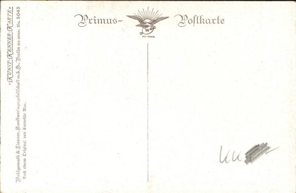 Kuenstlerkarte Corneille Max Studienkopf – Bild 2