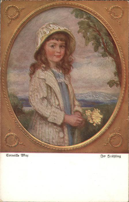 Kuenstlerkarte Corneille Max Im Frühling