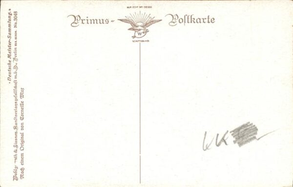 Kuenstlerkarte Corneille Max Im Frühling – Bild 2