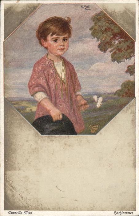 Kuenstlerkarte Corneille Max Hochsommer
