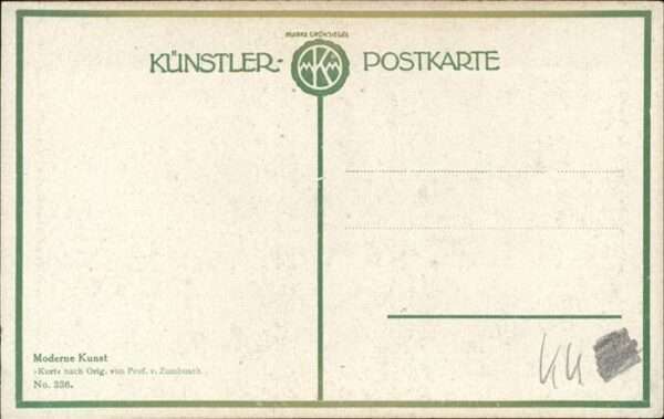 Kuenstlerkarte Zumbusch Nr 336 – Bild 2