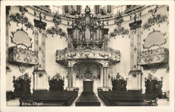 Kirchenorgel Kloster Ettal