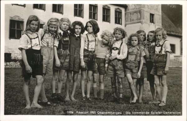 Passionsspiele Oberammergau Die kommende Spieler Generation