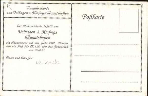 Kuenstlerkarte Erich Erler Winterstille – Bild 2