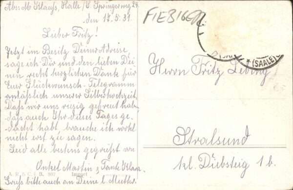 Kuenstlerkarte Fiebiger – Bild 2