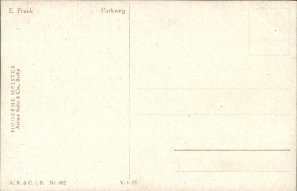 Kuenstlerkarte E Frank Parkweg – Bild 2
