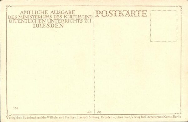 Kuenstlerkarte Caspar David Friedrich Das Kreuz im Geb – Bild 2