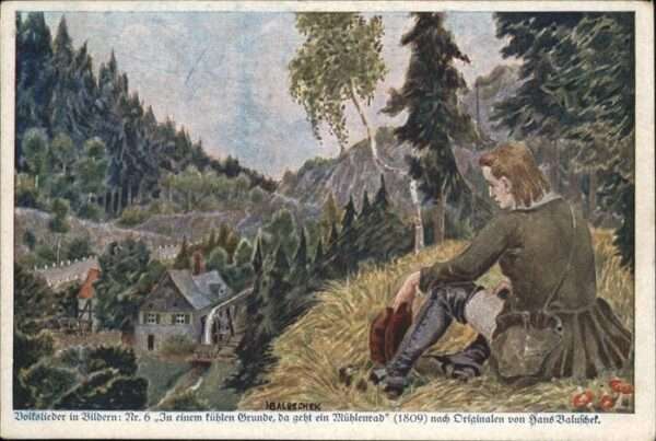 Kuenstlerkarte Hans Baluschek Nr 6