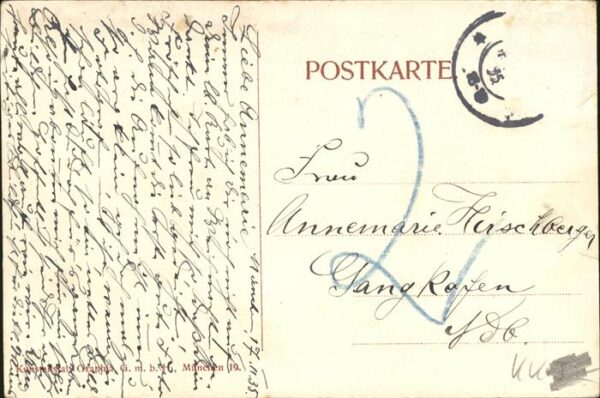 Kuenstlerkarte Ritter von Zumbusch – Bild 2