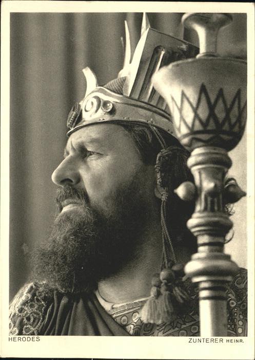 Passionsspiele Oberammergau Herodes