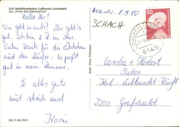 Schach Schwimmbad  Lindenfels – Bild 2