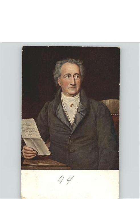 Goethe Johann Wolfgang von
