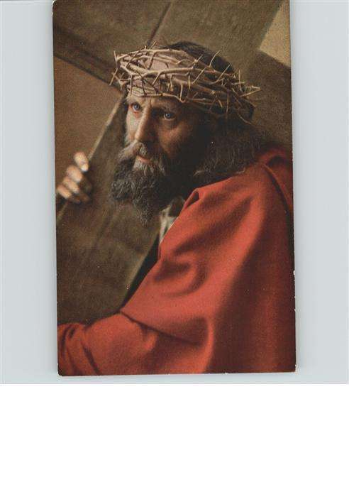 Passionsspiele Oberammergau Jesus Kreuztragend Serie I No 2