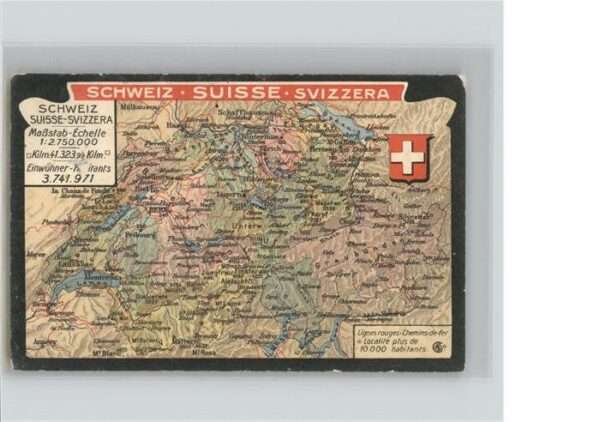 Basel BS Landkarte