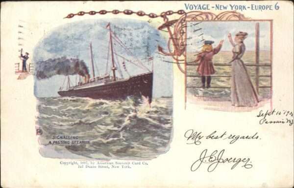 Dampfer Oceanliner New York