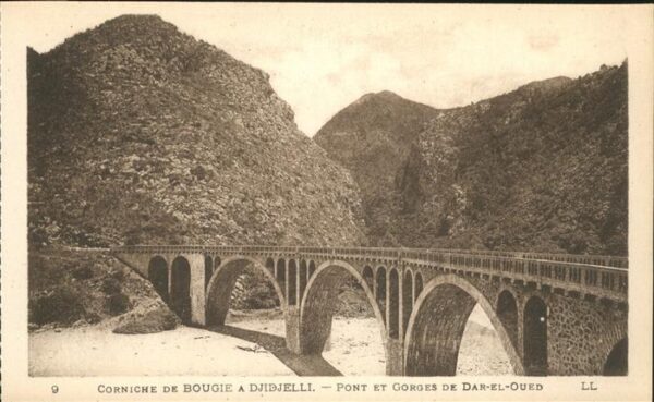 Bougie Bejaia Algeria Pont Gorges de Dar el Oued