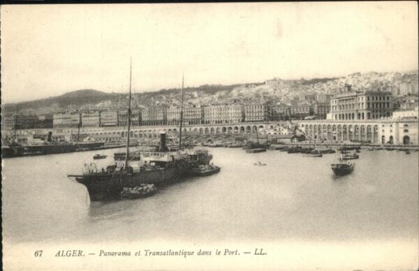 Alger Algerien Port Schiffe