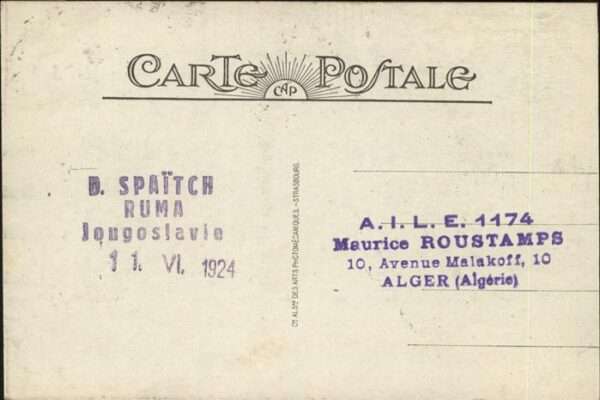 Alger Algerien Poste Strassenbahn – Bild 2