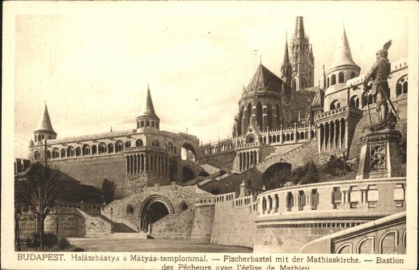 Budapest Fischerbastei mit Mathiaskirche