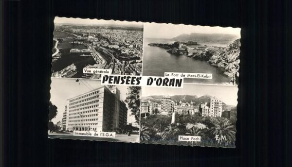 Oran Algerie Fort Mers El Kebir Place Foch