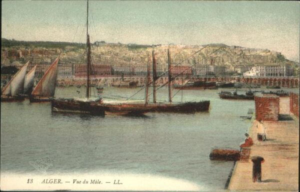 Alger Algerien Mole Schiff
