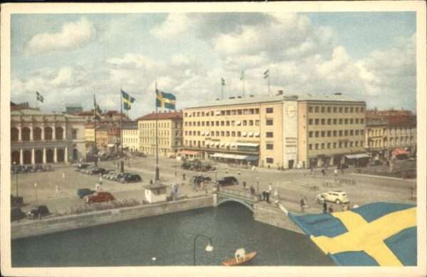Goeteborg Gustav Adolfs torg Brücke