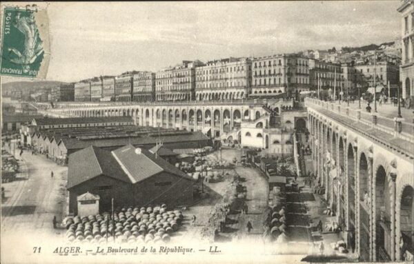 Alger Algerien Boulevard de la Republique