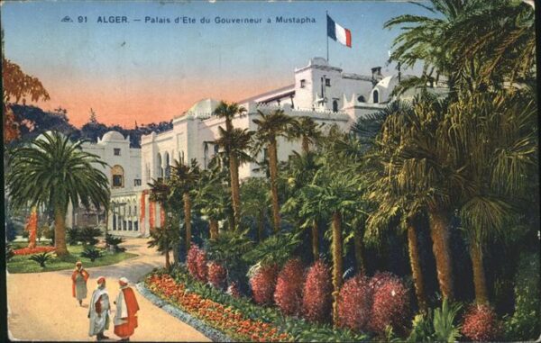 Alger Algerien Palais Ete Gouverneur Mustapha