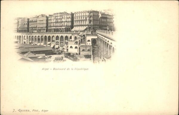 Alger Algerien Boulevard de la Republique
