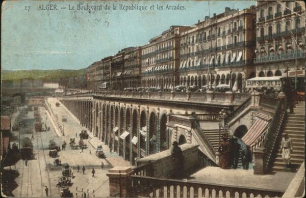 Alger Algerien Boulevard de la Republique