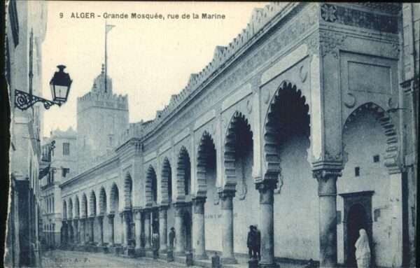 Alger Algerien Grande Mosquee Rue de la Marine