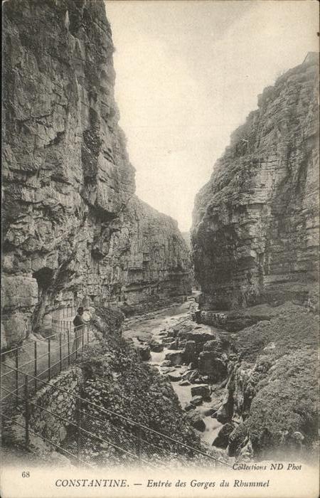Constantine Algerien Gorges du Rhummel