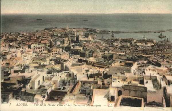 Alger Algerien Ville et des Terrasses Mauresques